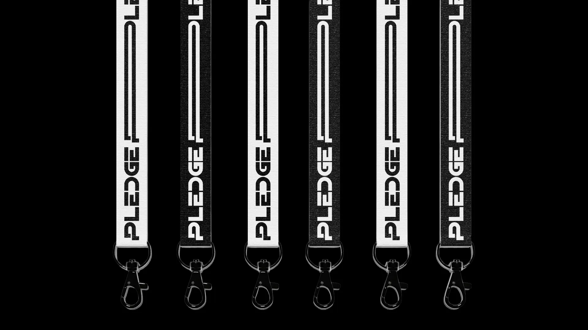 Pledge lanyards
