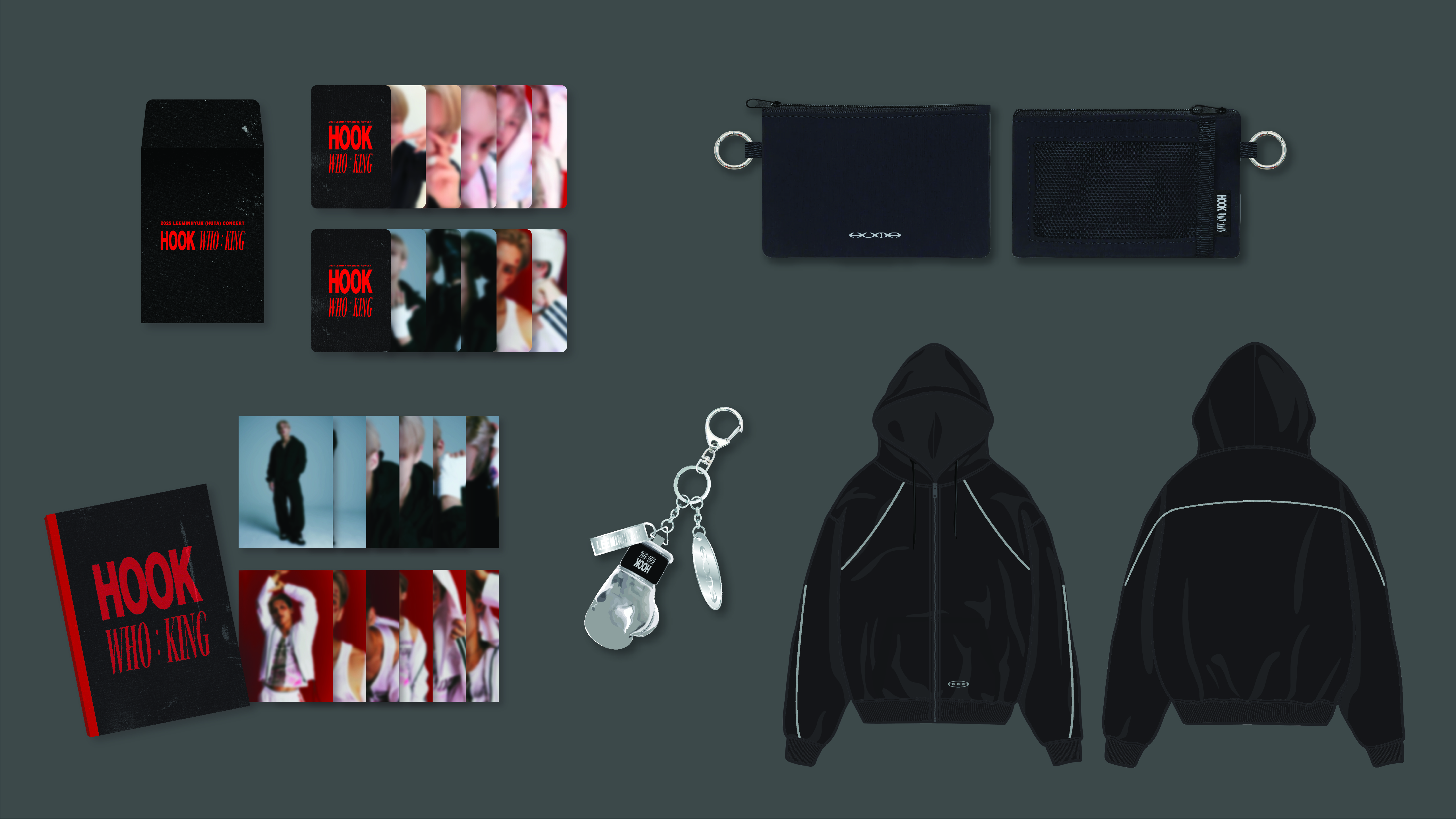 HOOK WHO:KING — 2025 LEE MINHYUK (HUTA) Concert Official MD